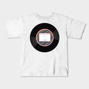 Vinyl - Stay Hydrated Rainbow Kids T-Shirt